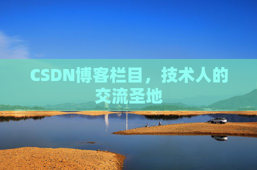 CSDN博客栏目,技术人的交流圣地